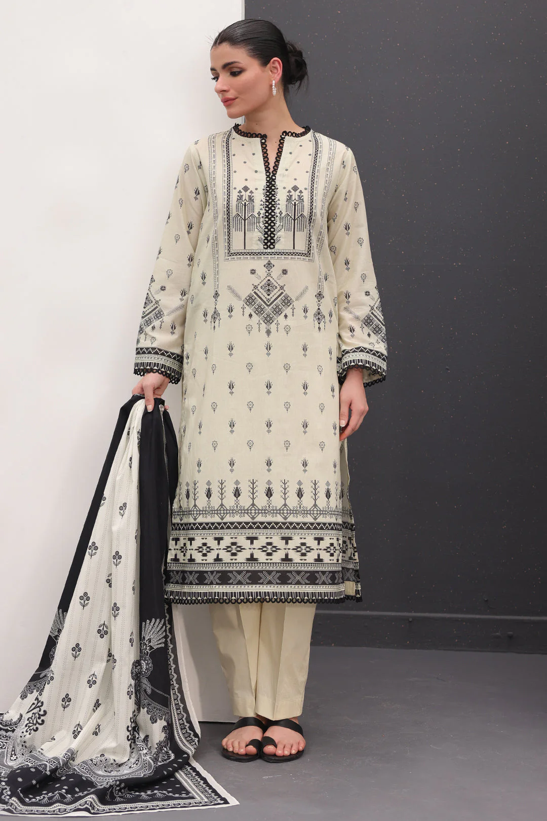 Shirt Shalwar Dupatta - 1520 - Image 3