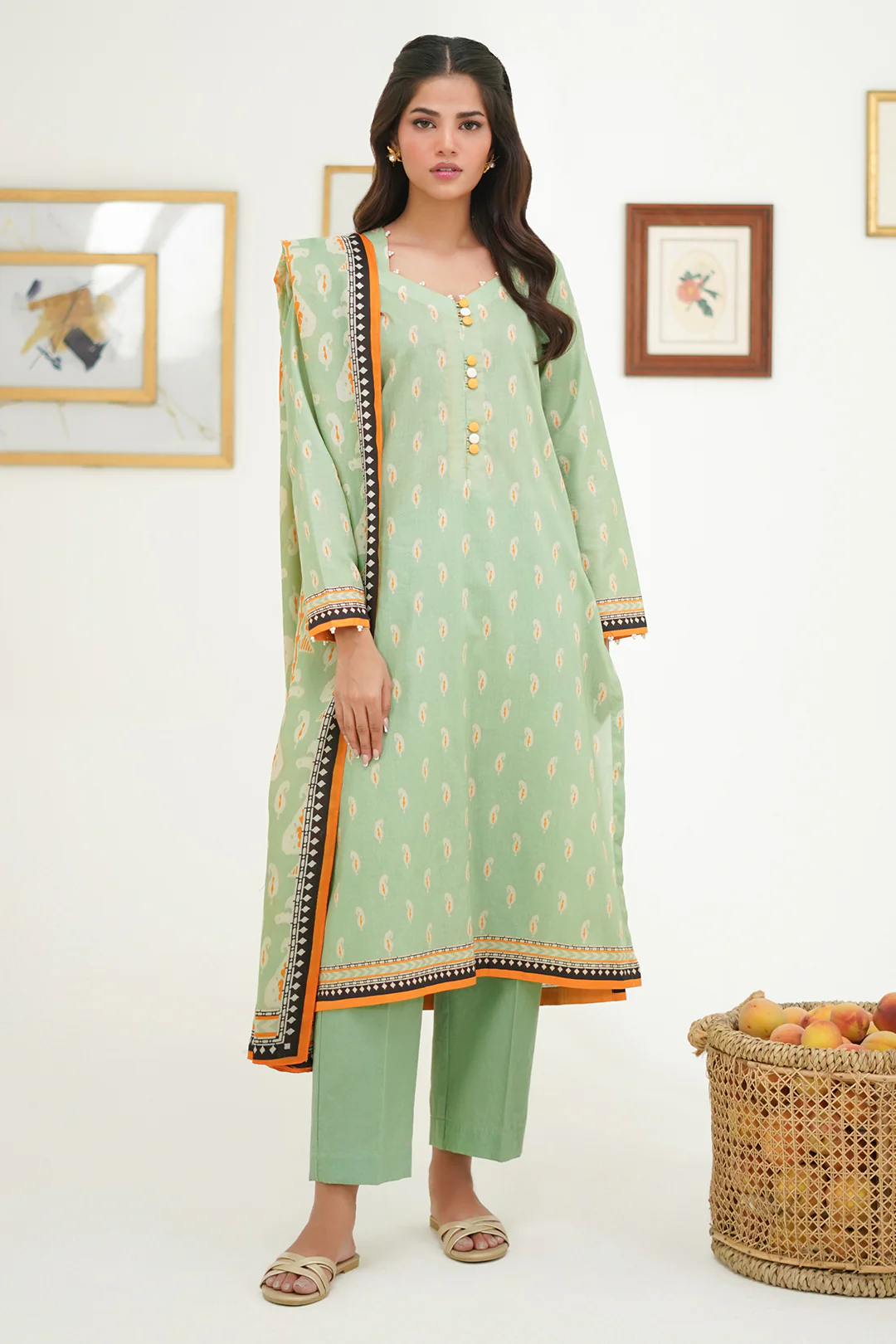 Shirt Shalwar Dupatta - 1572 - Image 3