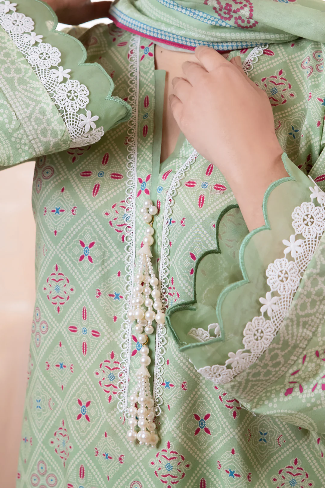 Shirt Shalwar Dupatta - 1632 - Image 3