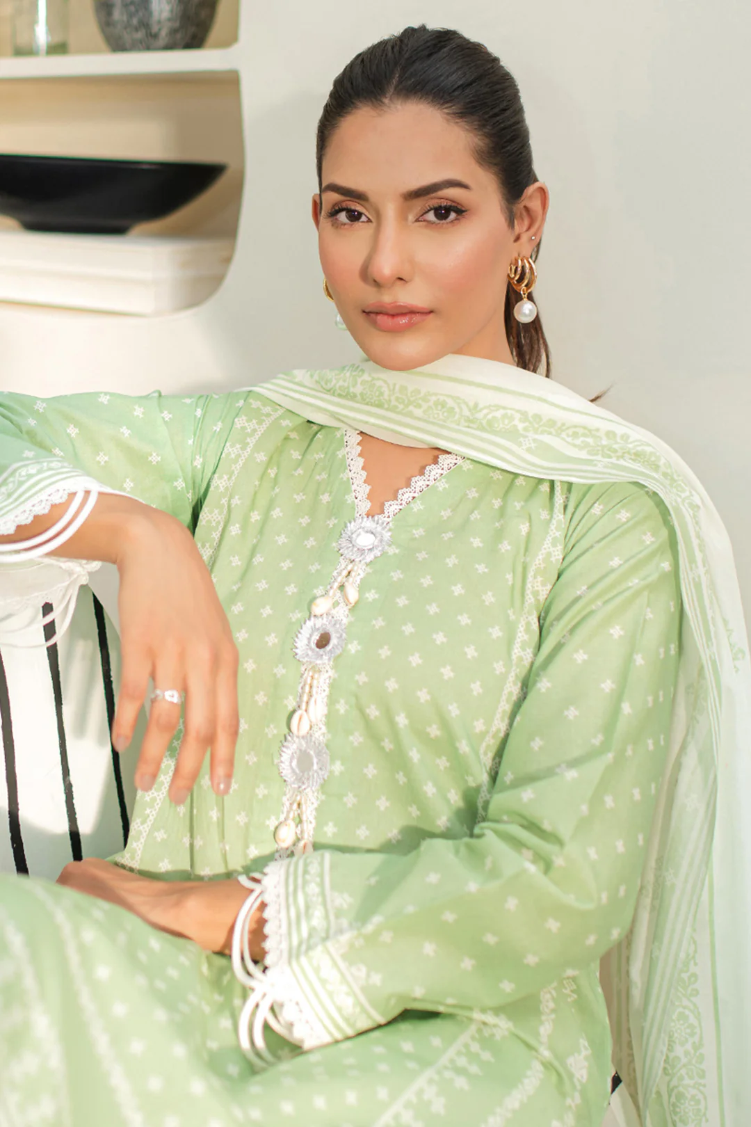 Shirt Shalwar Dupatta - 1677 - Image 2