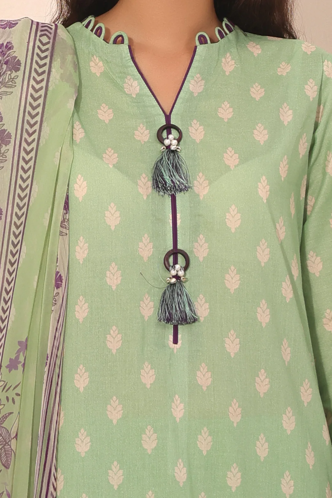 Shirt Shalwar Dupatta - 1696 - Image 4