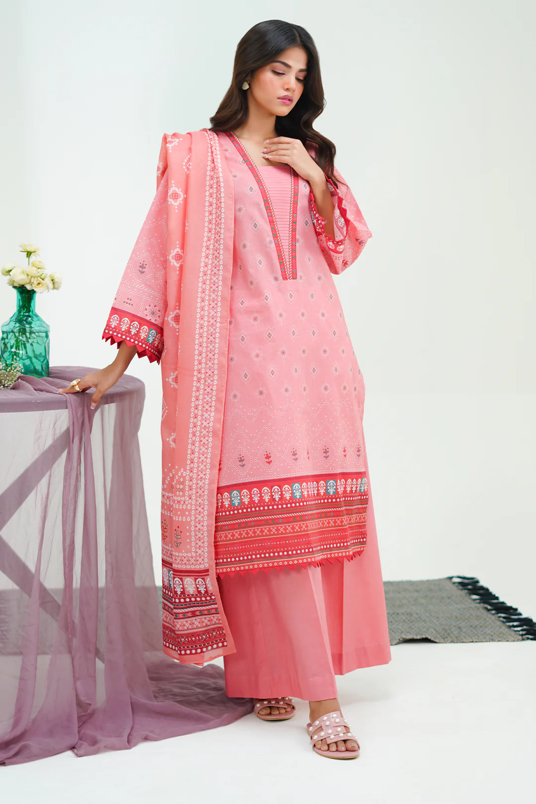 Shirt Shalwar Dupatta - 1719 - Image 3