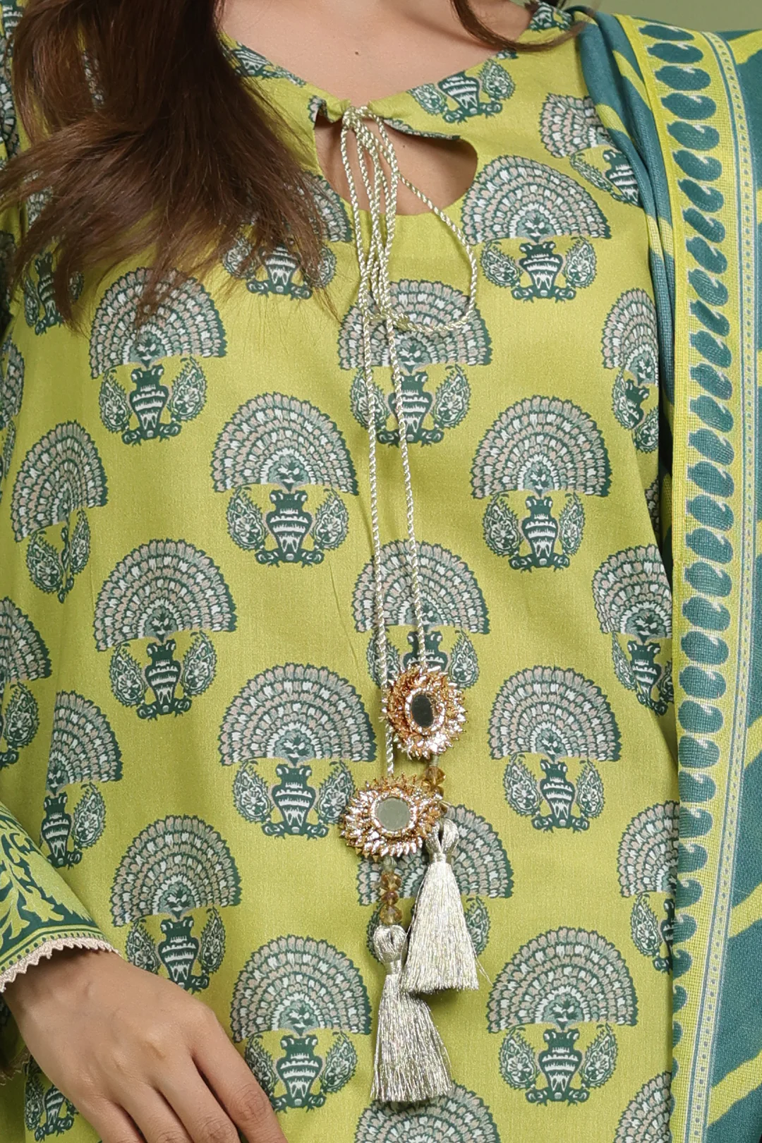 Shirt Shalwar Dupatta - 1720 - Image 7