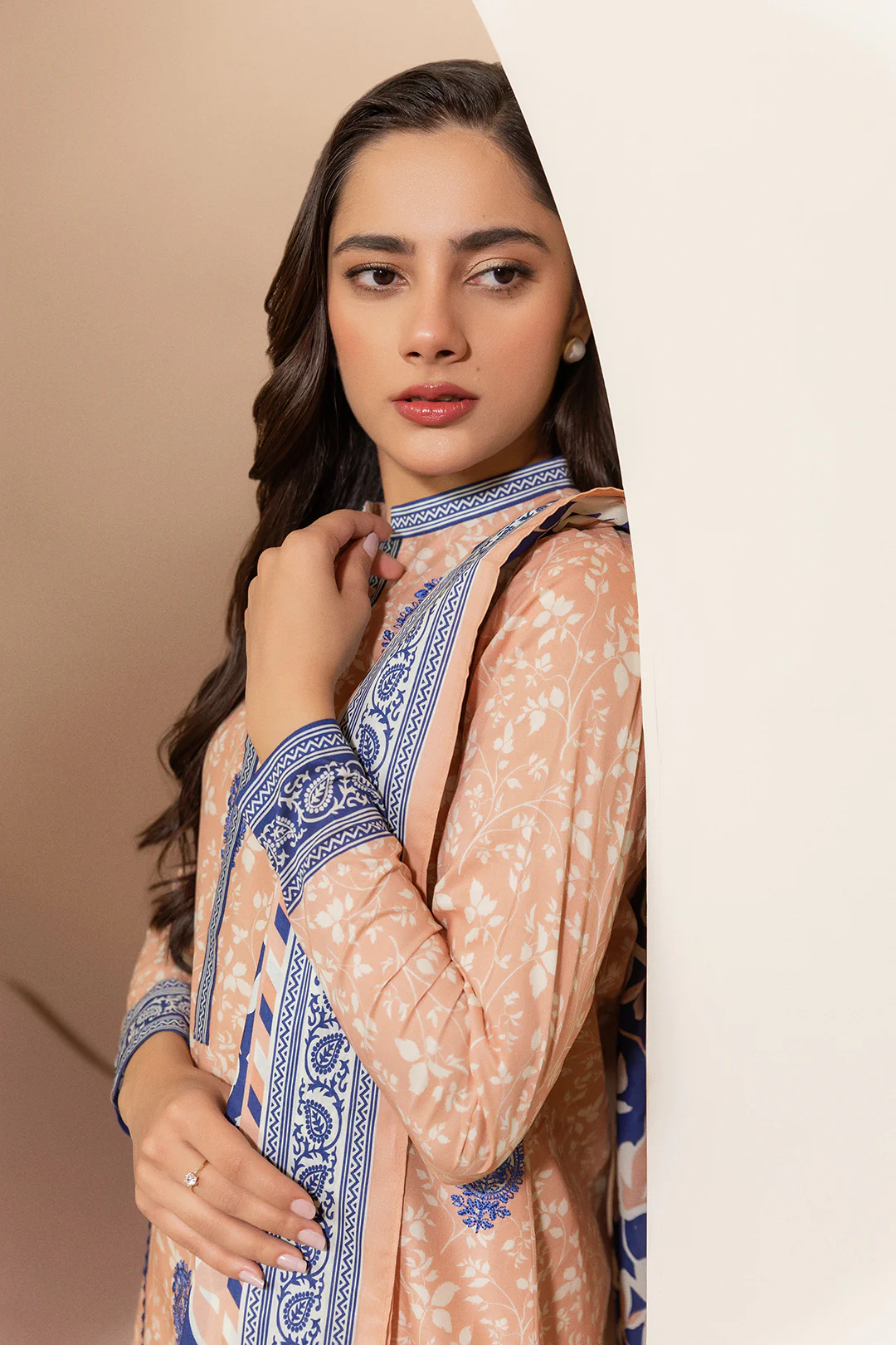 Embroidered Shirt Shalwar Dupatta - 0212 - Image 9