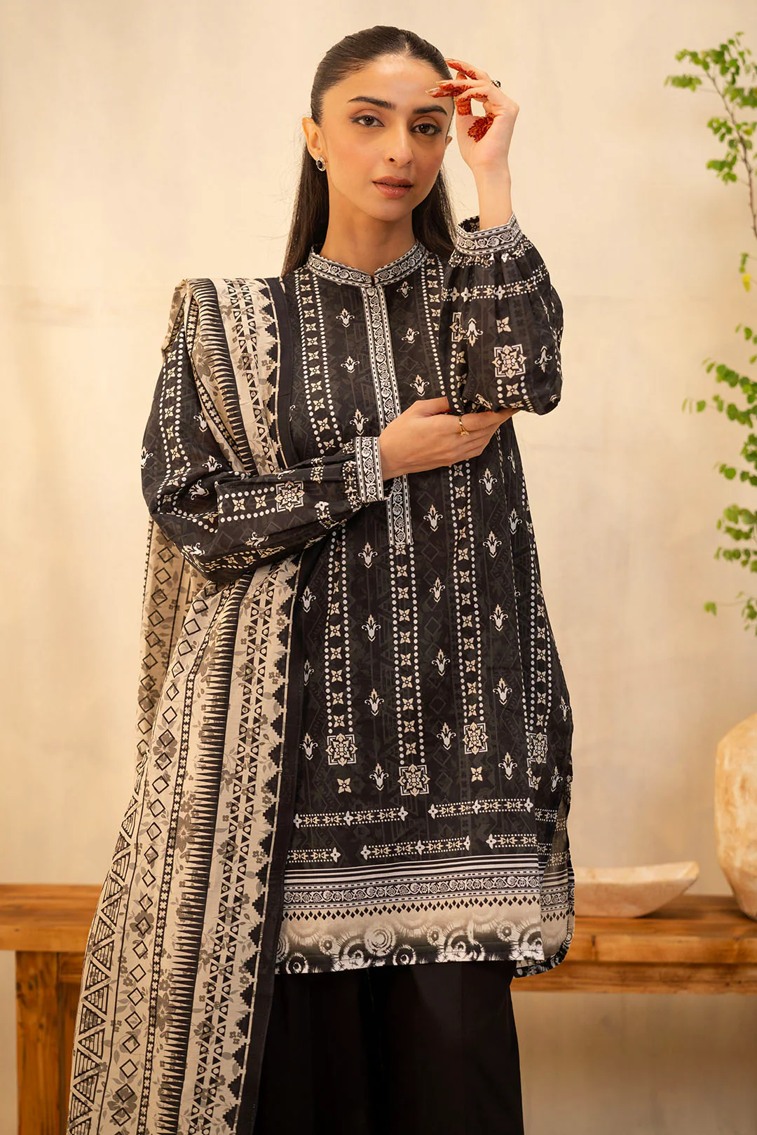 Shirt Shalwar Dupatta - 0041 - Image 3