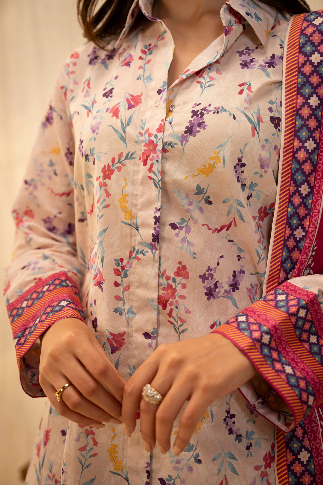 Shirt Shalwar Dupatta - 0054 - Image 4