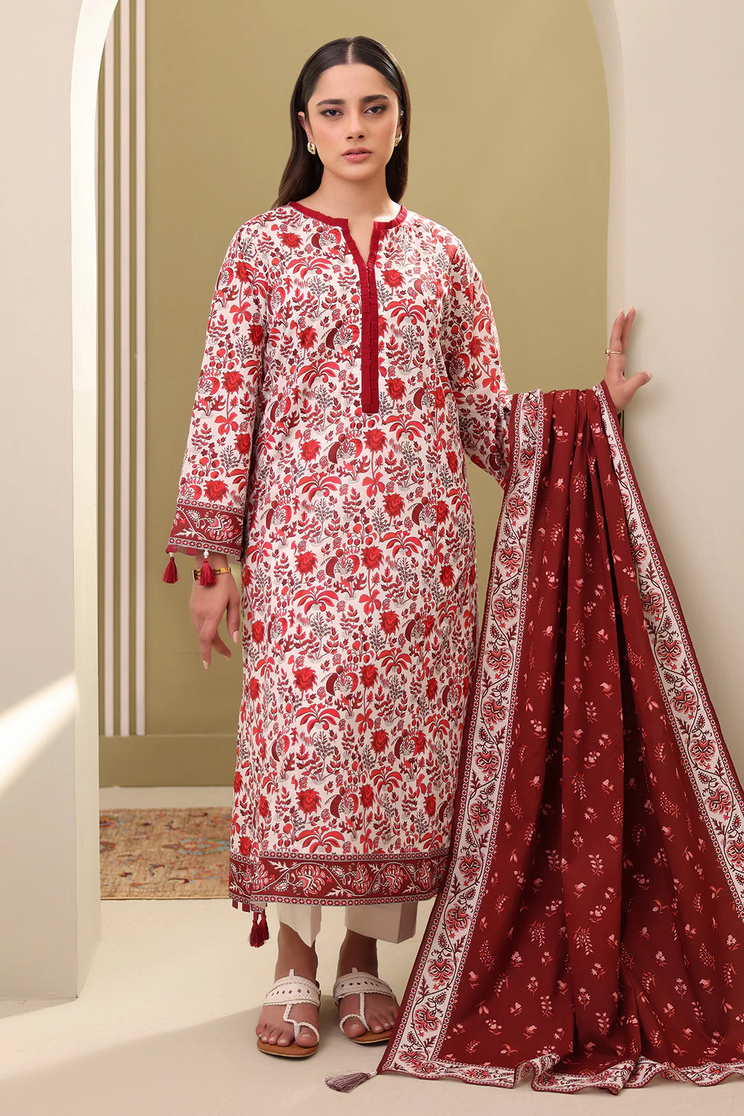 Shirt Shalwar Dupatta - 0123