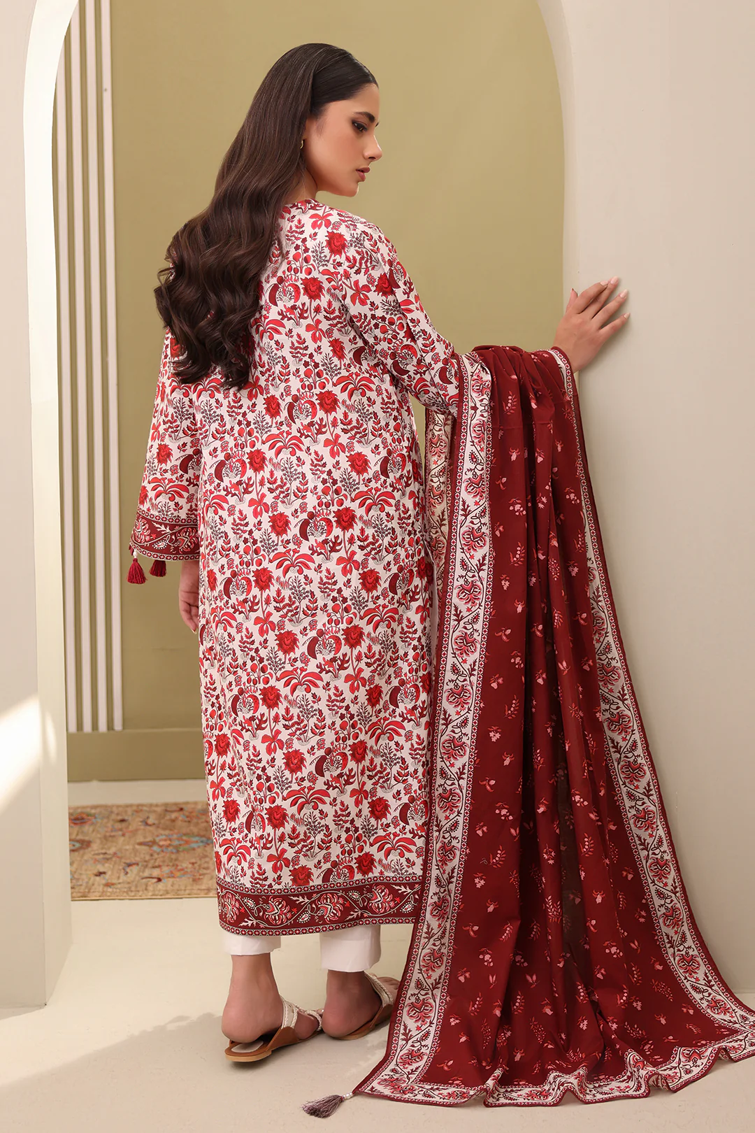 Shirt Shalwar Dupatta - 0123 - Image 8