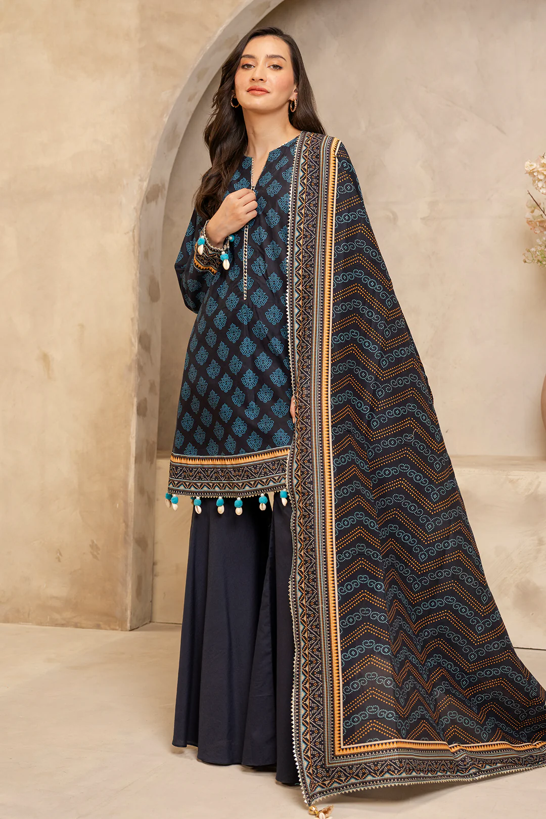 Shirt Shalwar Dupatta - 0125