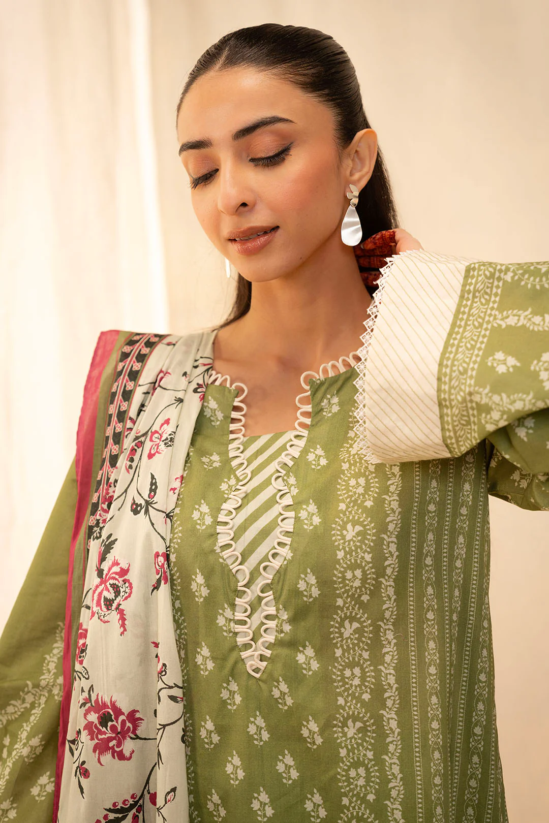 Shirt Shalwar Dupatta - 0134 - Image 2