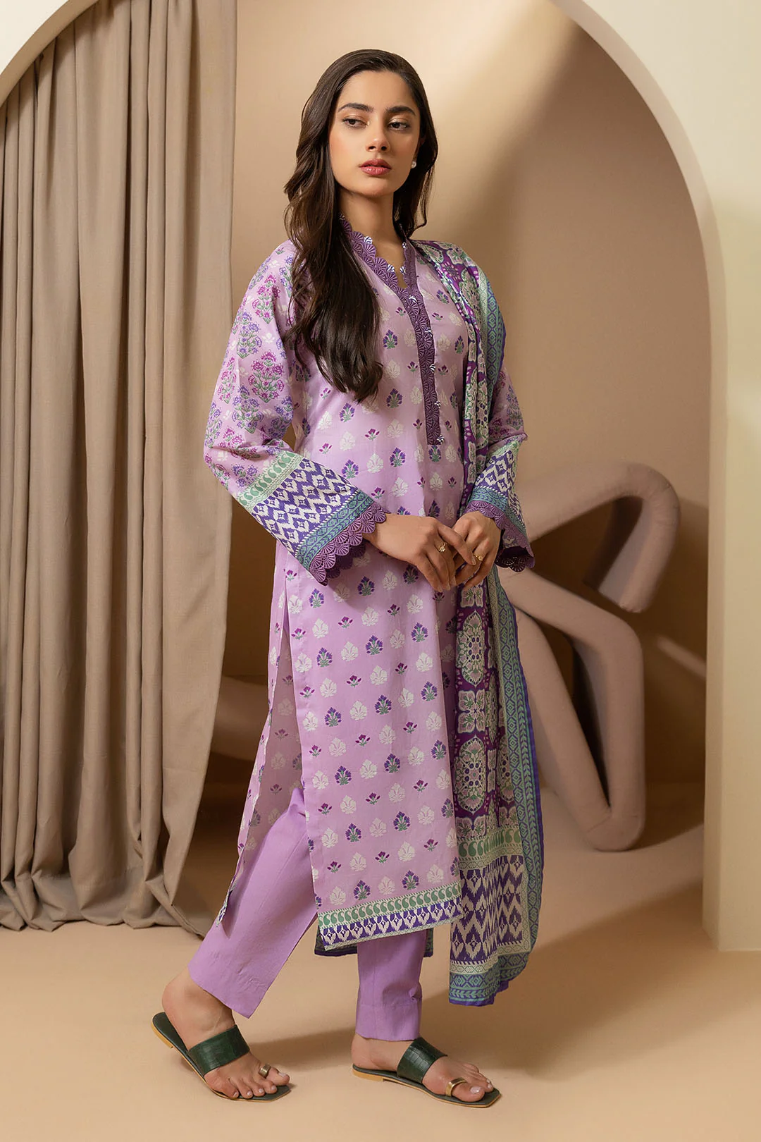 Shirt Shalwar Dupatta - 0178 - Image 5