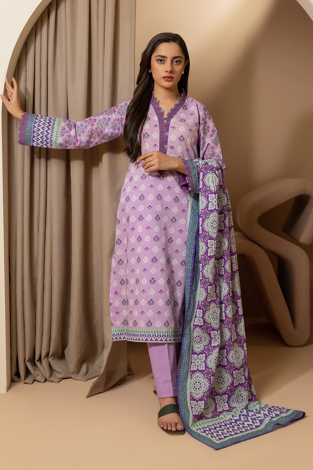 Shirt Shalwar Dupatta - 0178 - Image 6