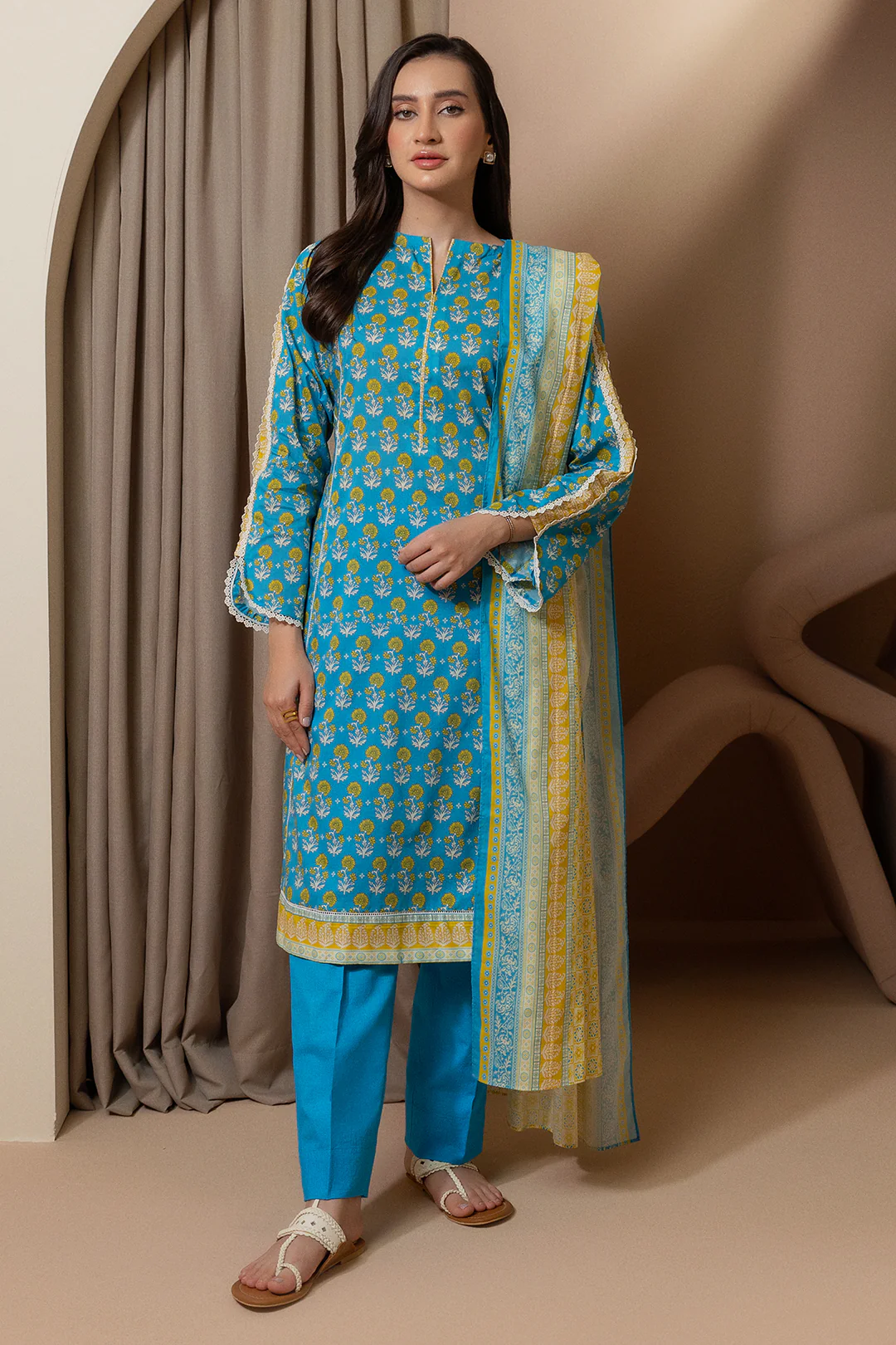 Shirt Shalwar Dupatta - 0180