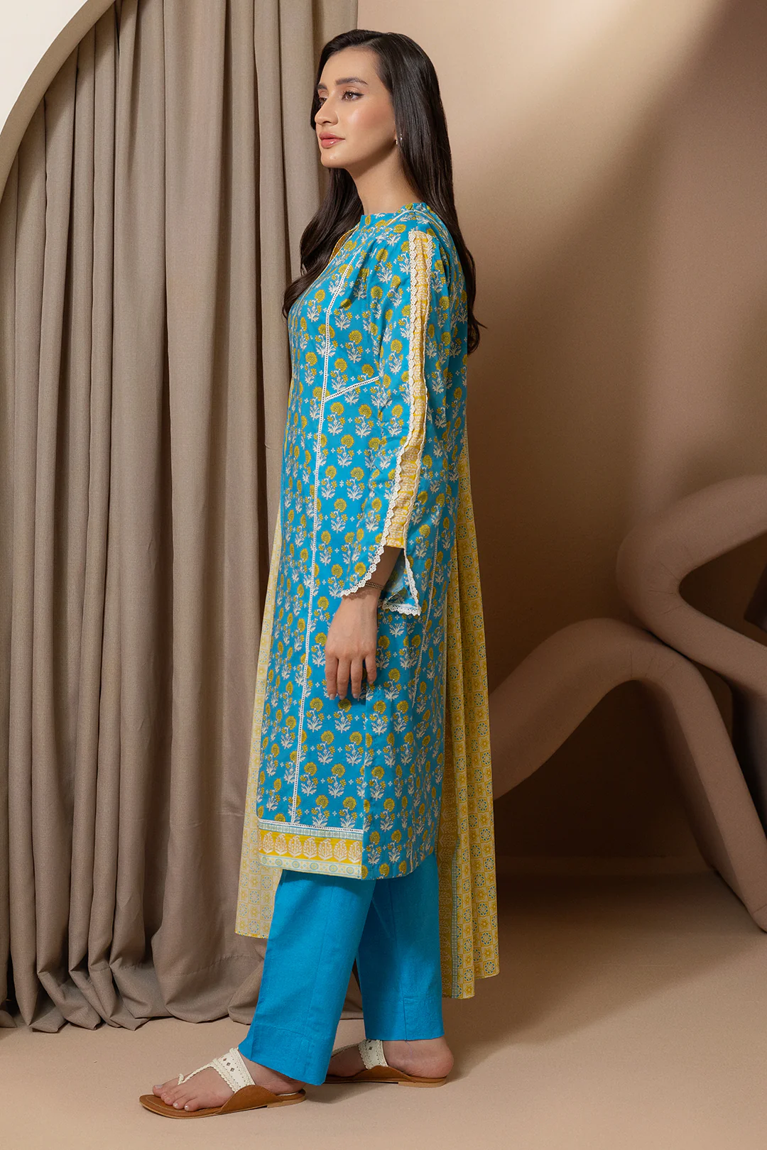 Shirt Shalwar Dupatta - 0180 - Image 8