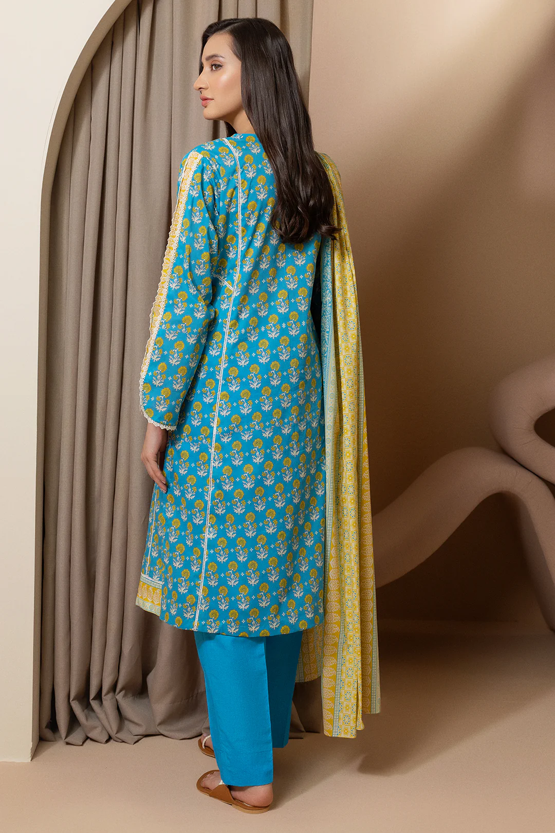 Shirt Shalwar Dupatta - 0180 - Image 9