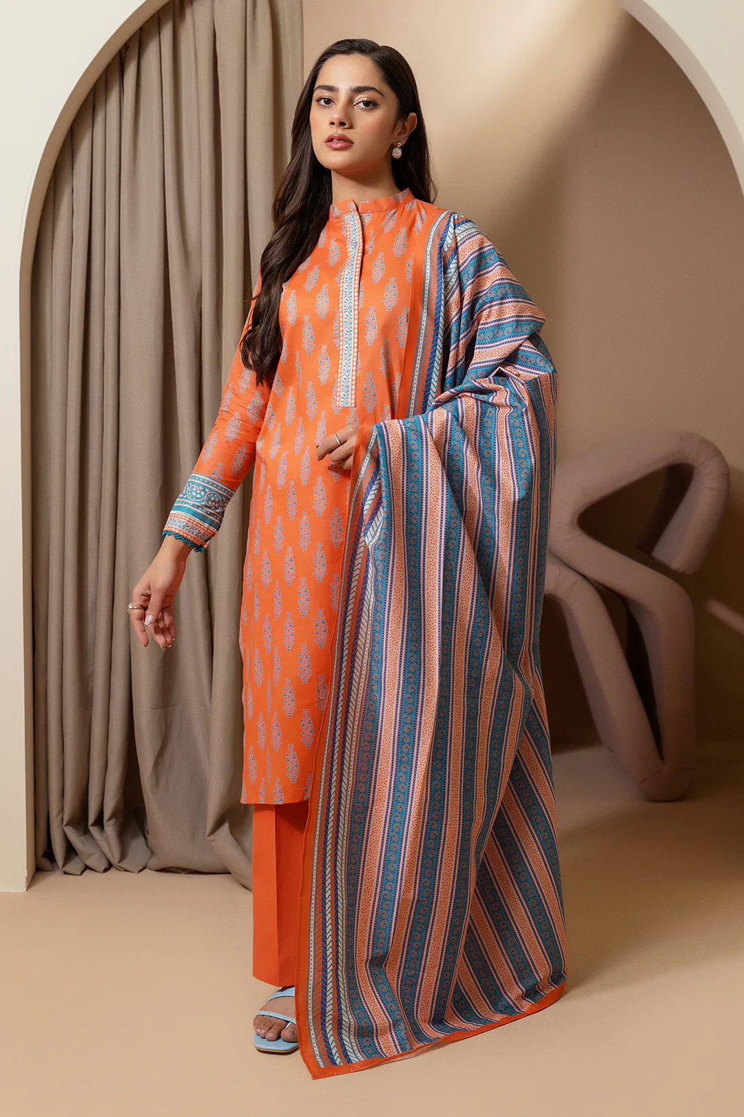 Shirt Shalwar Dupatta - 0186 - Image 4