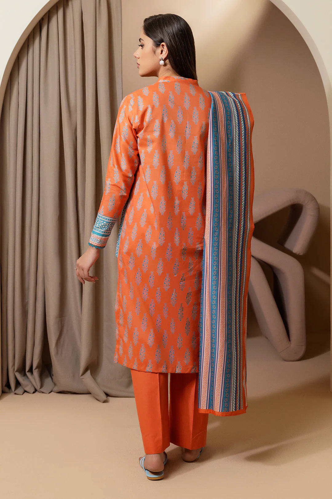 Shirt Shalwar Dupatta - 0186 - Image 6