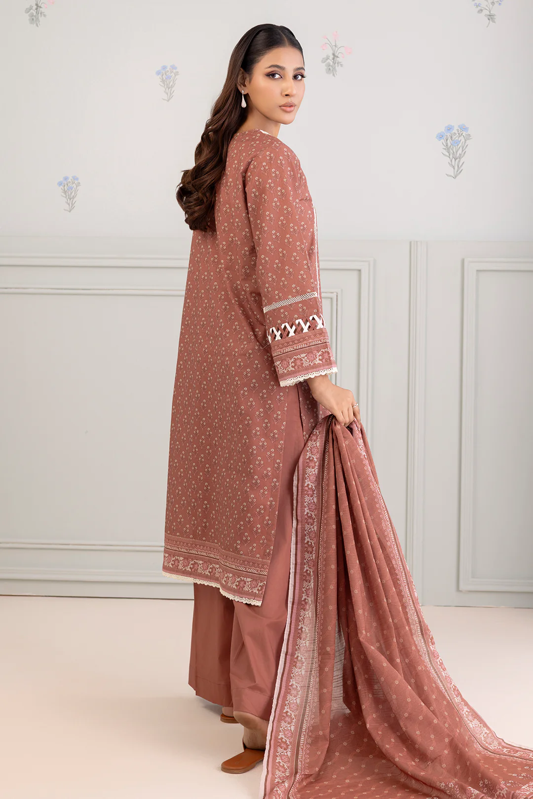 Shirt Shalwar Dupatta - 0195 - Image 7