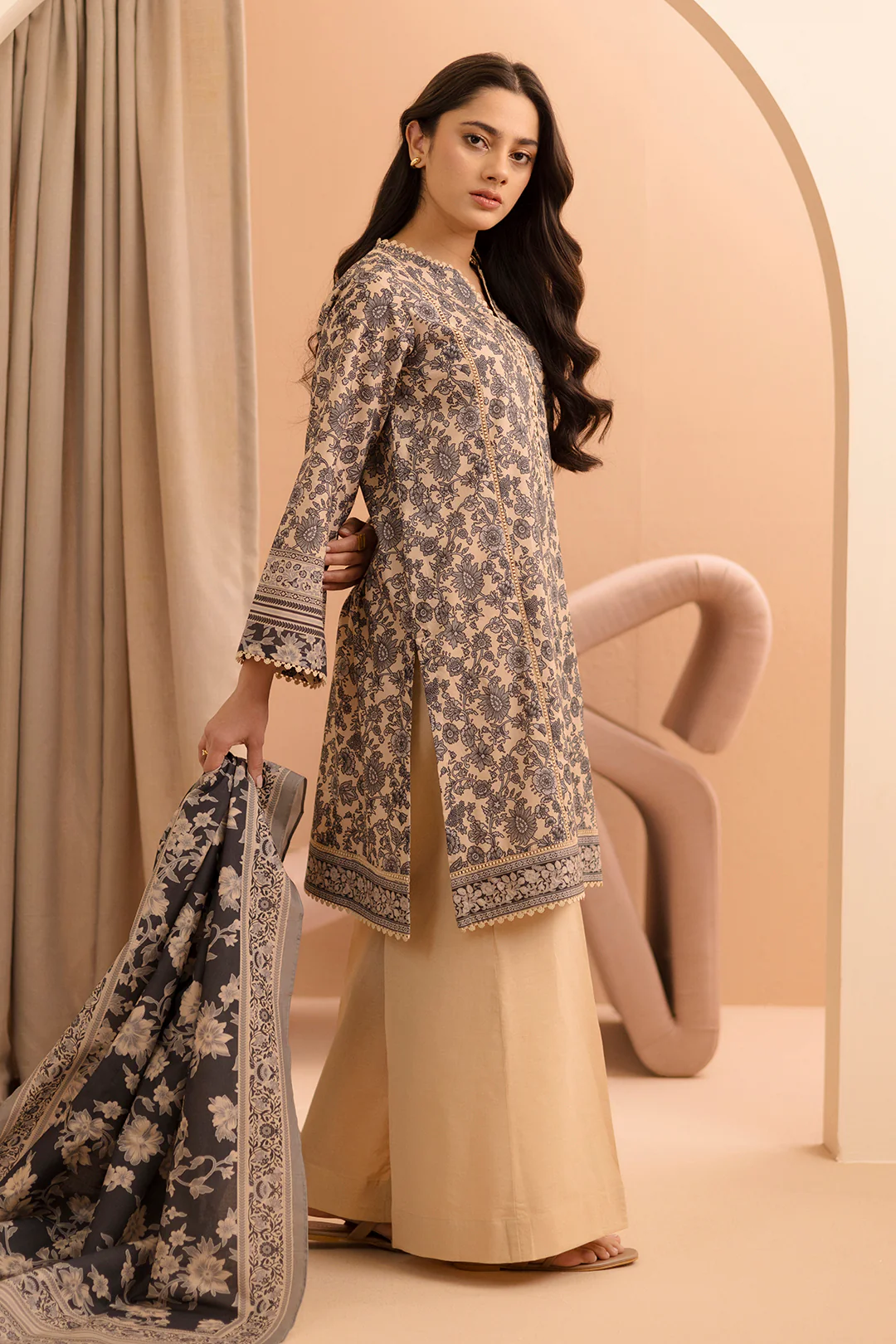 Shirt Shalwar Dupatta - 0197 - Image 7