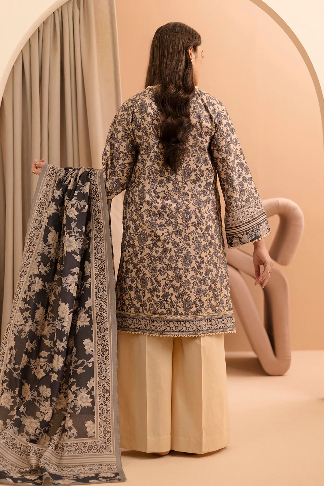 Shirt Shalwar Dupatta - 0197 - Image 9