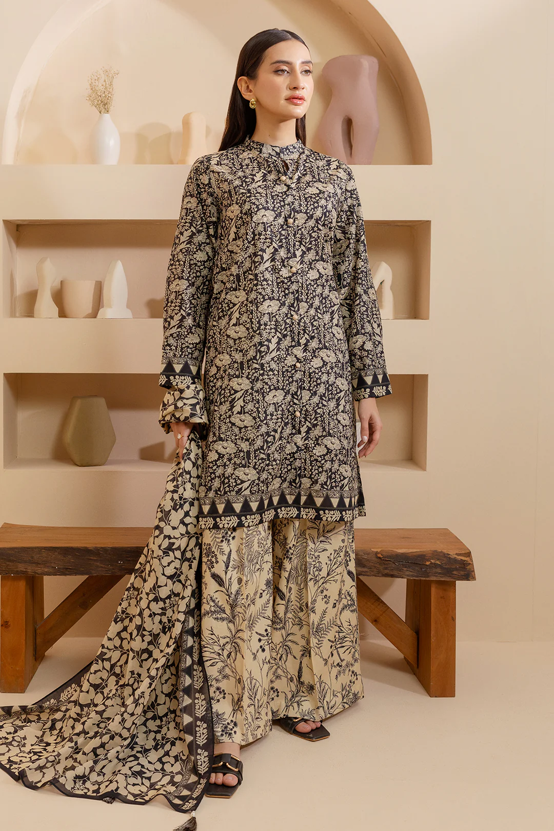 Shirt Shalwar Dupatta - 0199 - Image 2