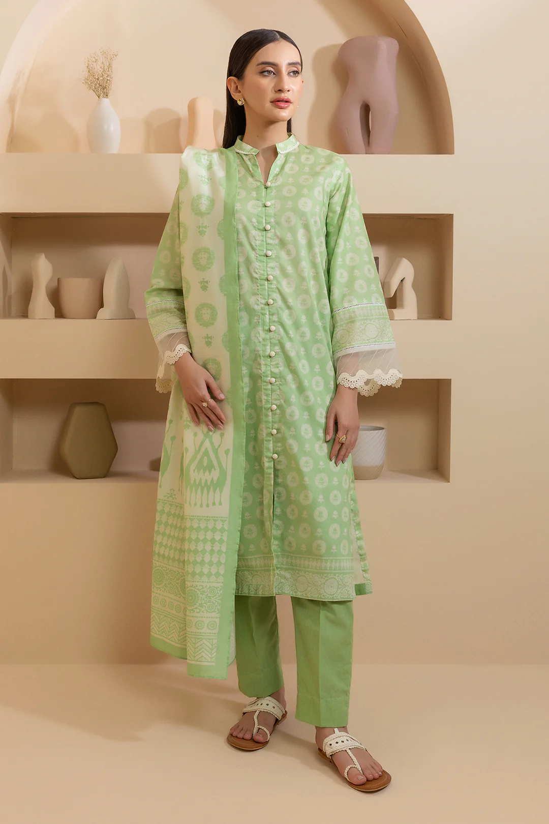 Shirt Shalwar Dupatta - 0202 - Image 4