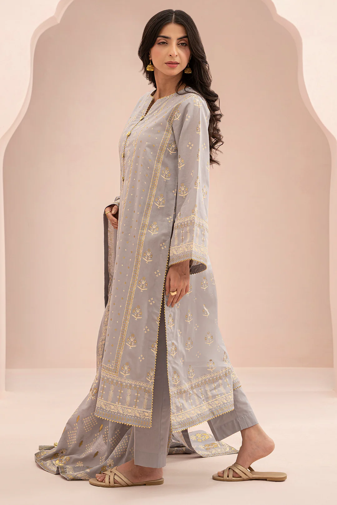 Shirt Shalwar Dupatta - 0205 - Image 5