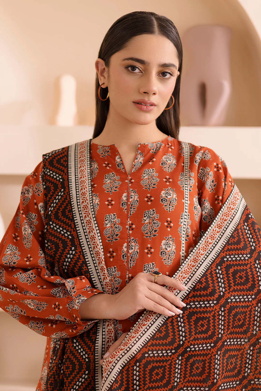 Shirt Shalwar Dupatta - 0244 - Image 2