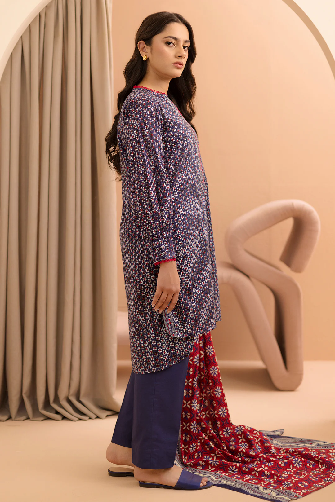 Shirt Shalwar Dupatta - 0246 - Image 5
