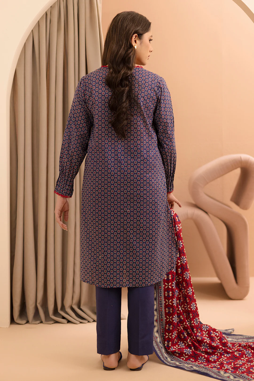 Shirt Shalwar Dupatta - 0246 - Image 7