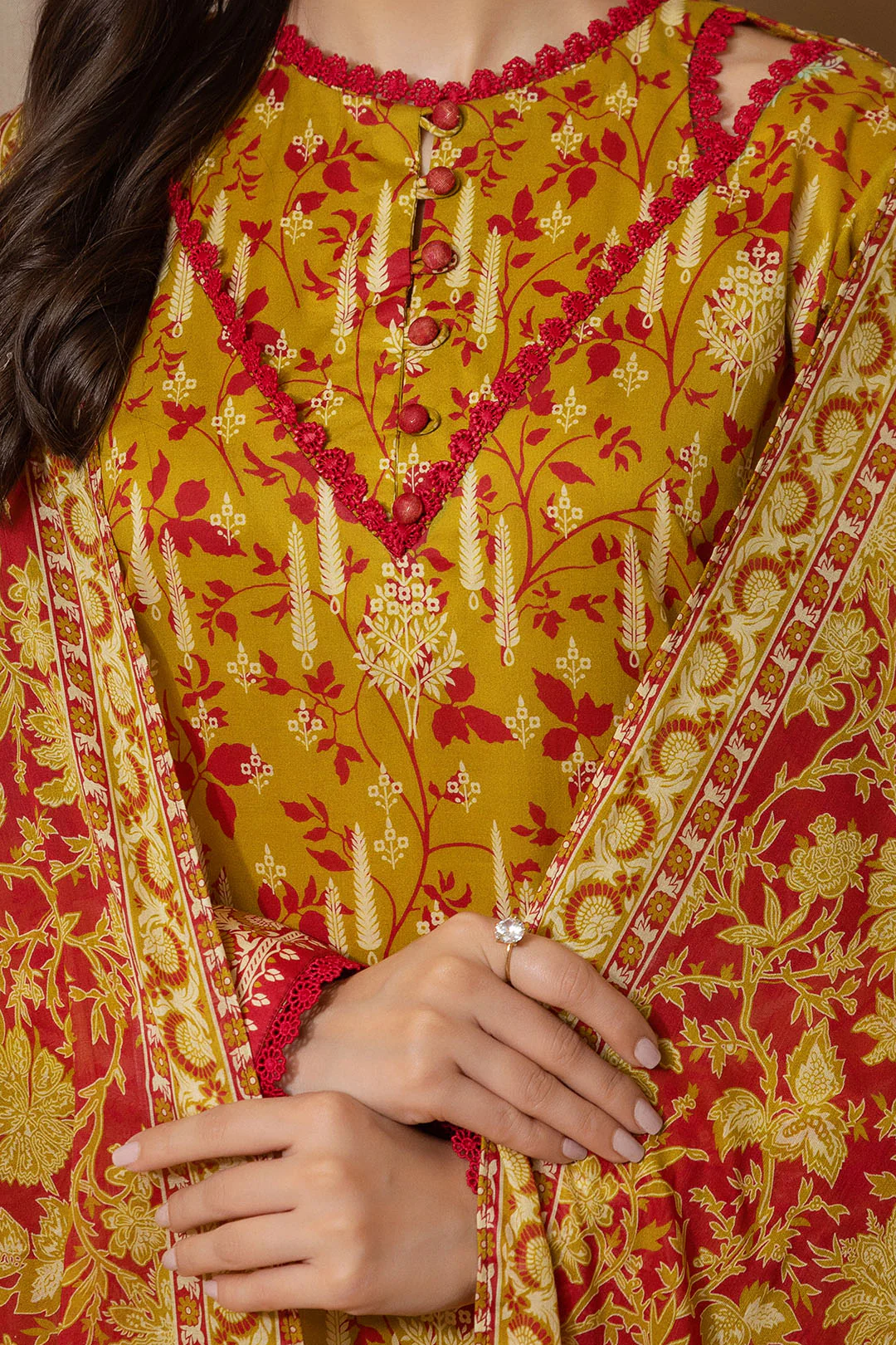Shirt Shalwar Dupatta - 0247 - Image 3