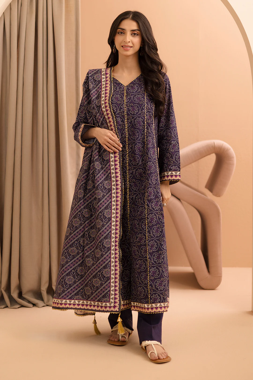 Shirt Shalwar Dupatta - 0253 - Image 4