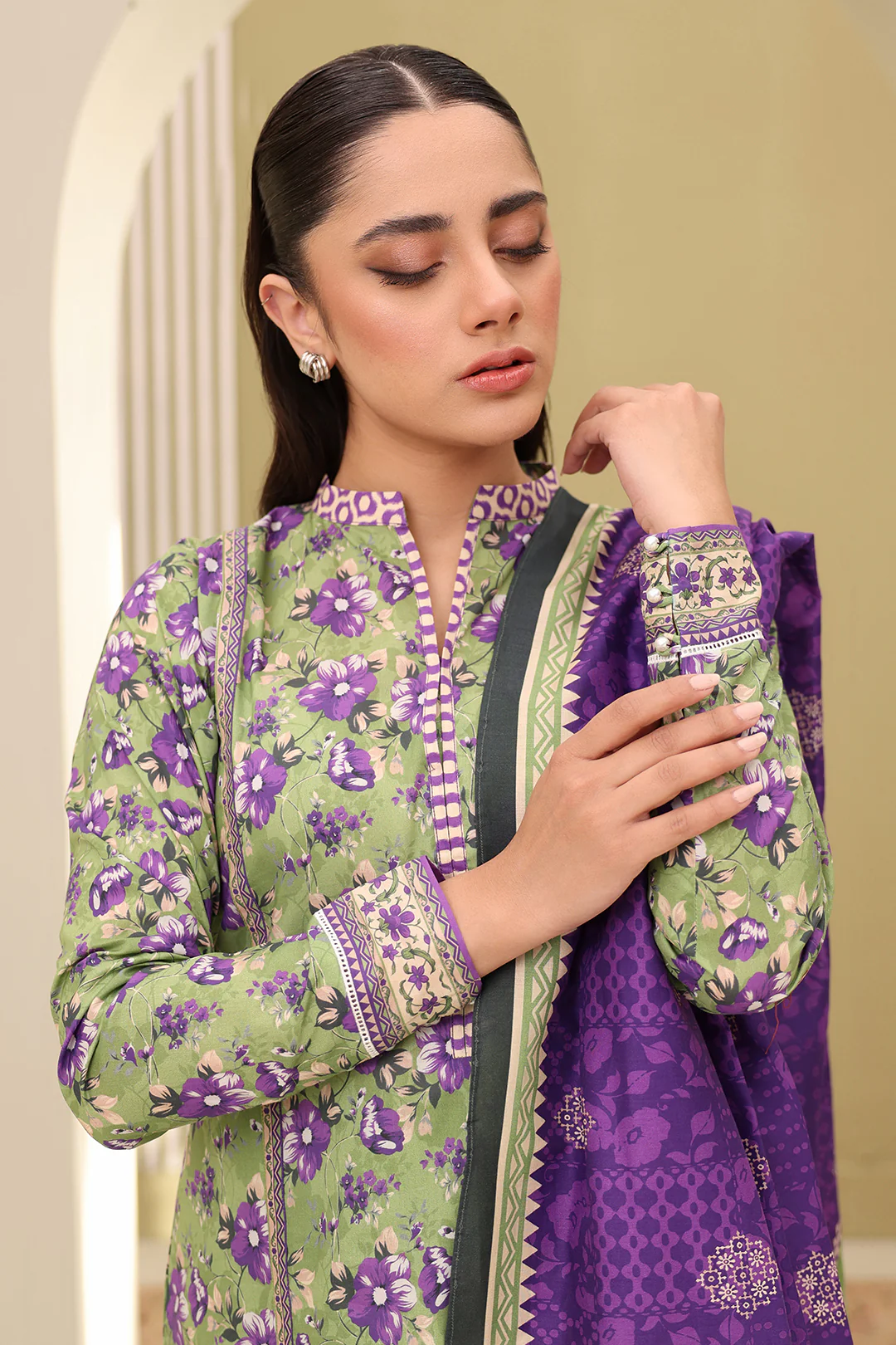 Shirt Shalwar Dupatta - 0254 - Image 2