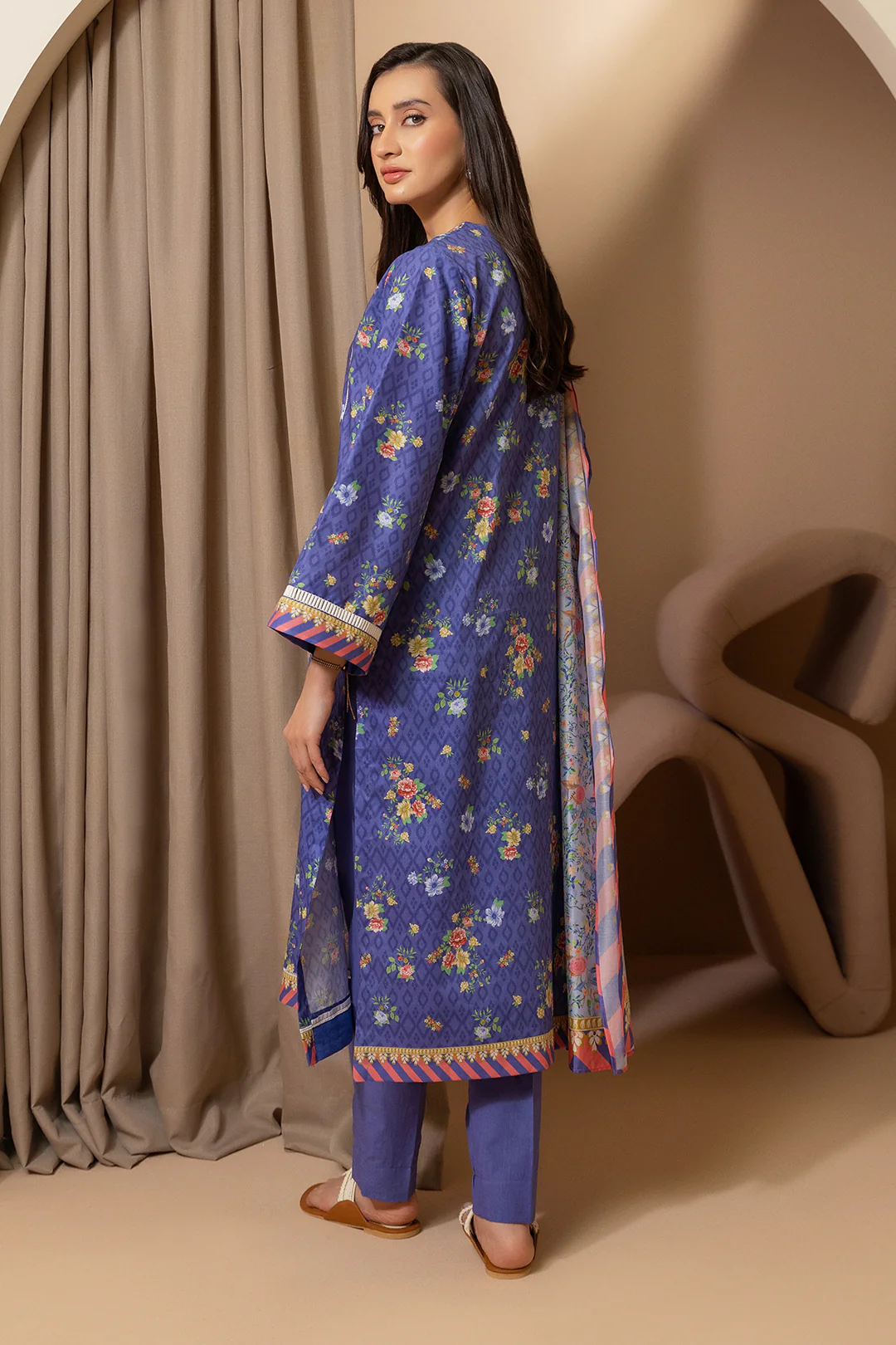 Shirt Shalwar Dupatta - 0256 - Image 6