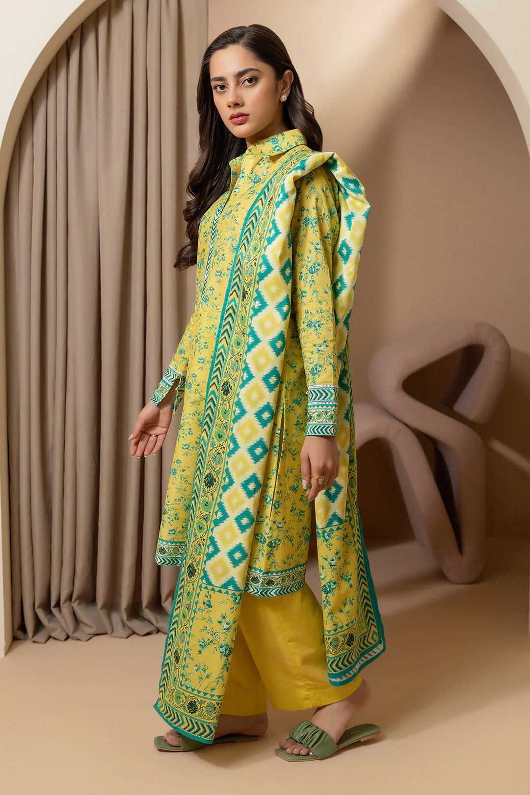 Shirt Shalwar Dupatta - 0258 - Image 7