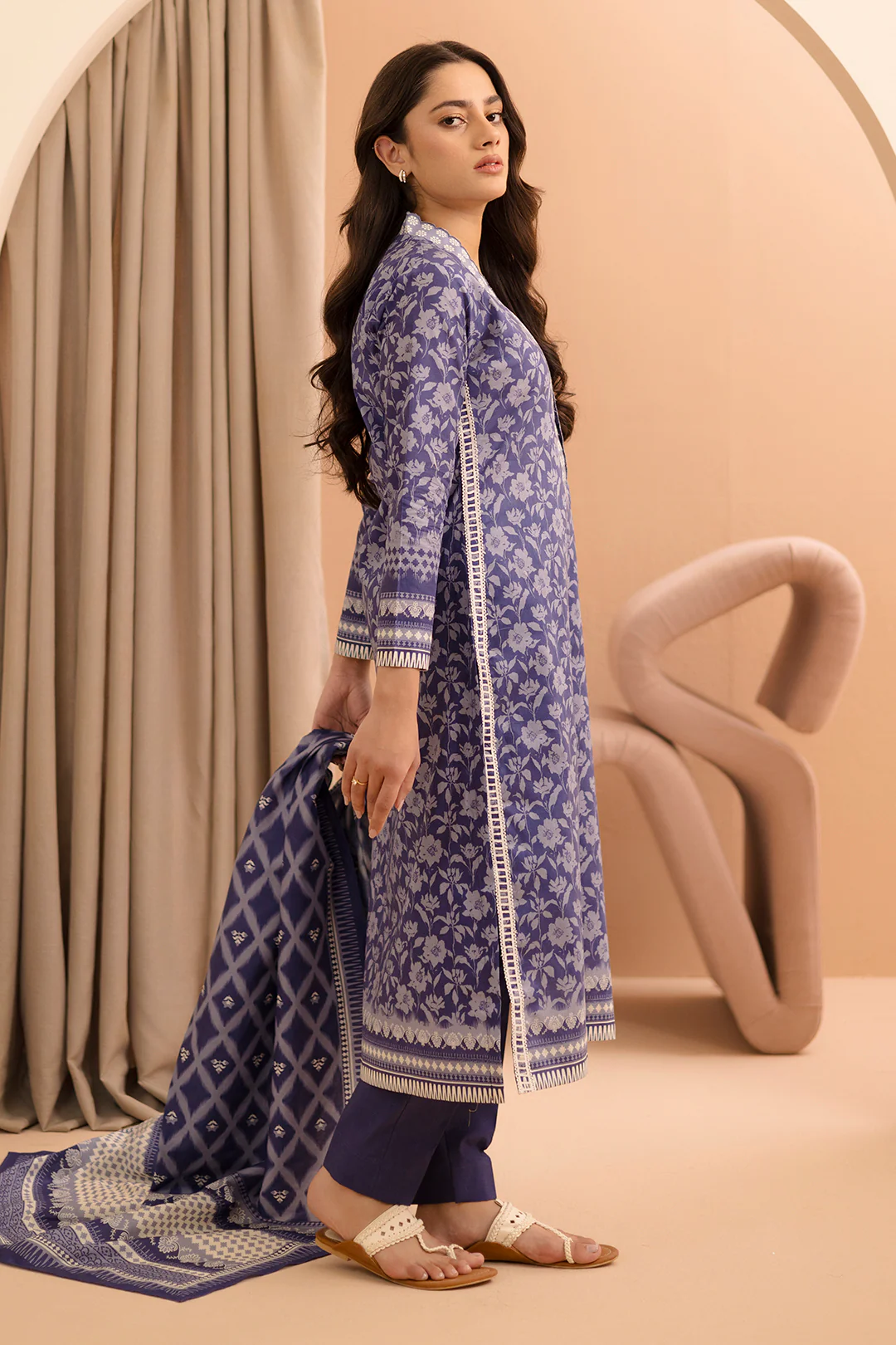 Shirt Shalwar Dupatta - 0260 - Image 4