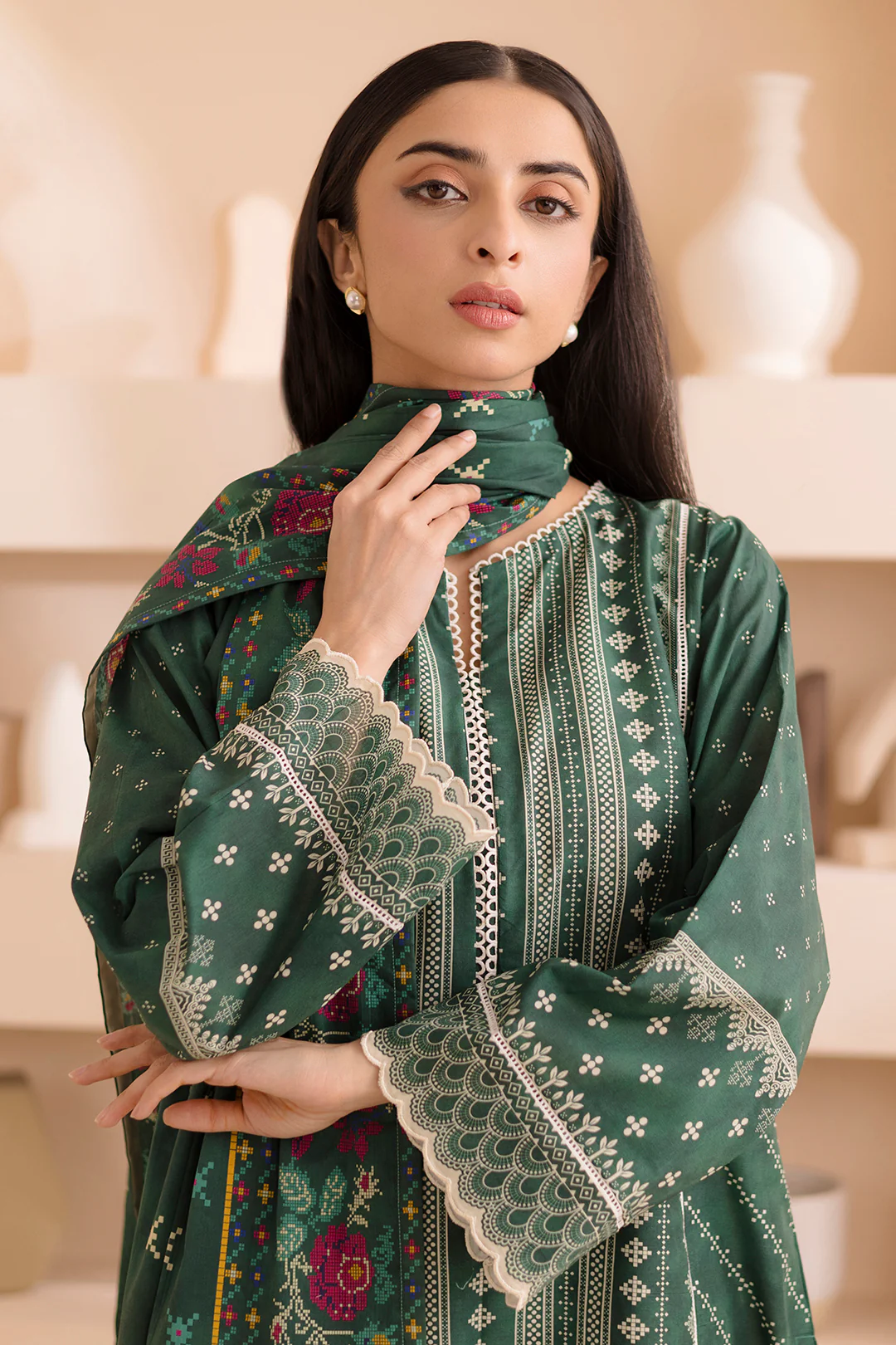 Shirt Shalwar Dupatta - 0262 - Image 7