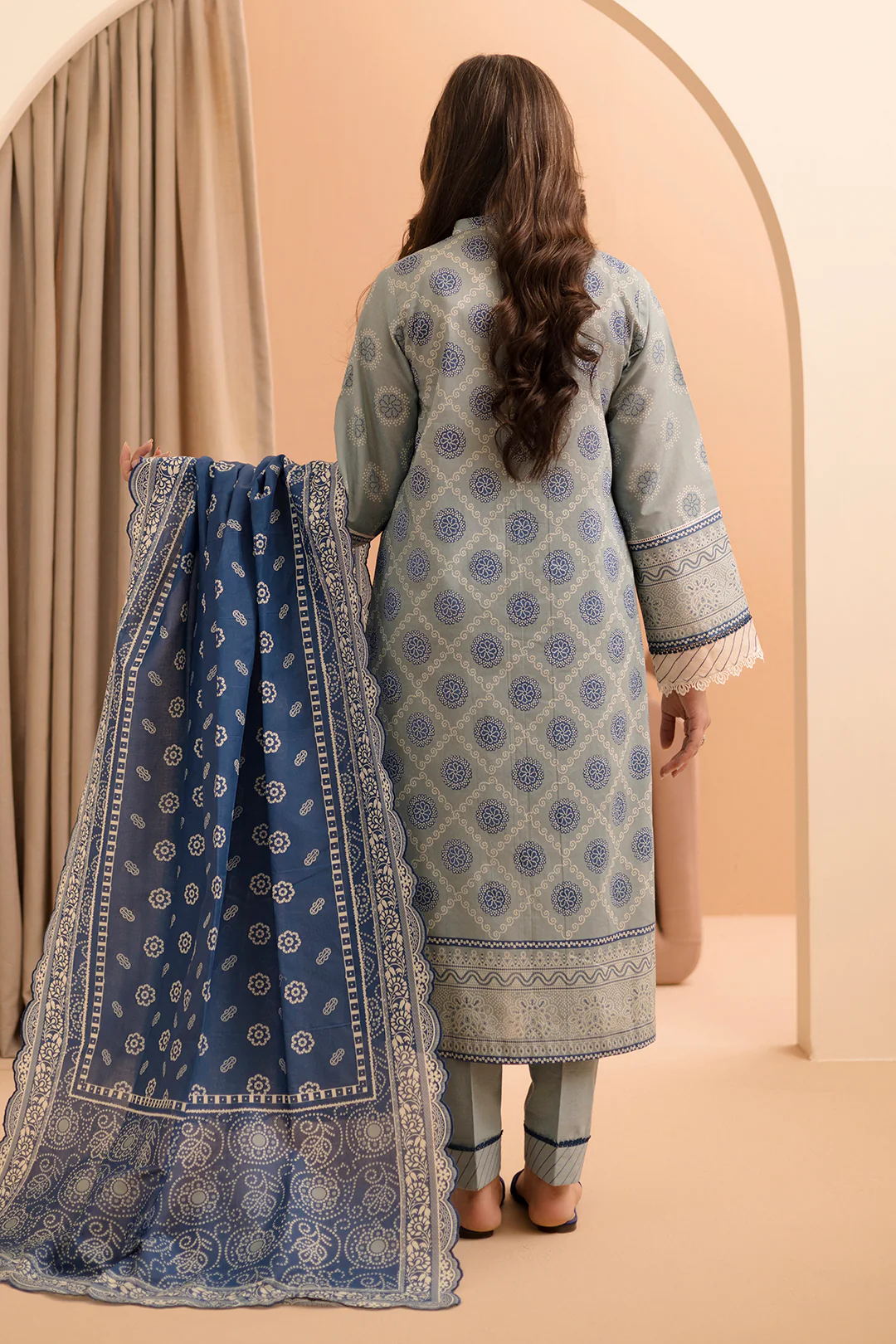 Shirt Shalwar Dupatta - 0270 - Image 6