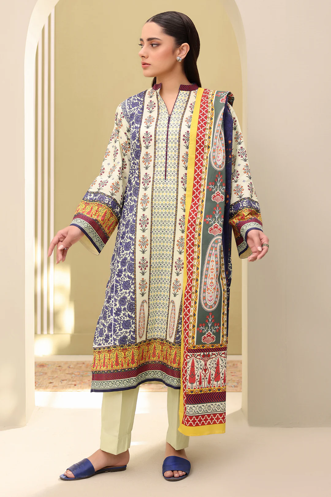 Shirt Shalwar Dupatta - 0318 - Image 4