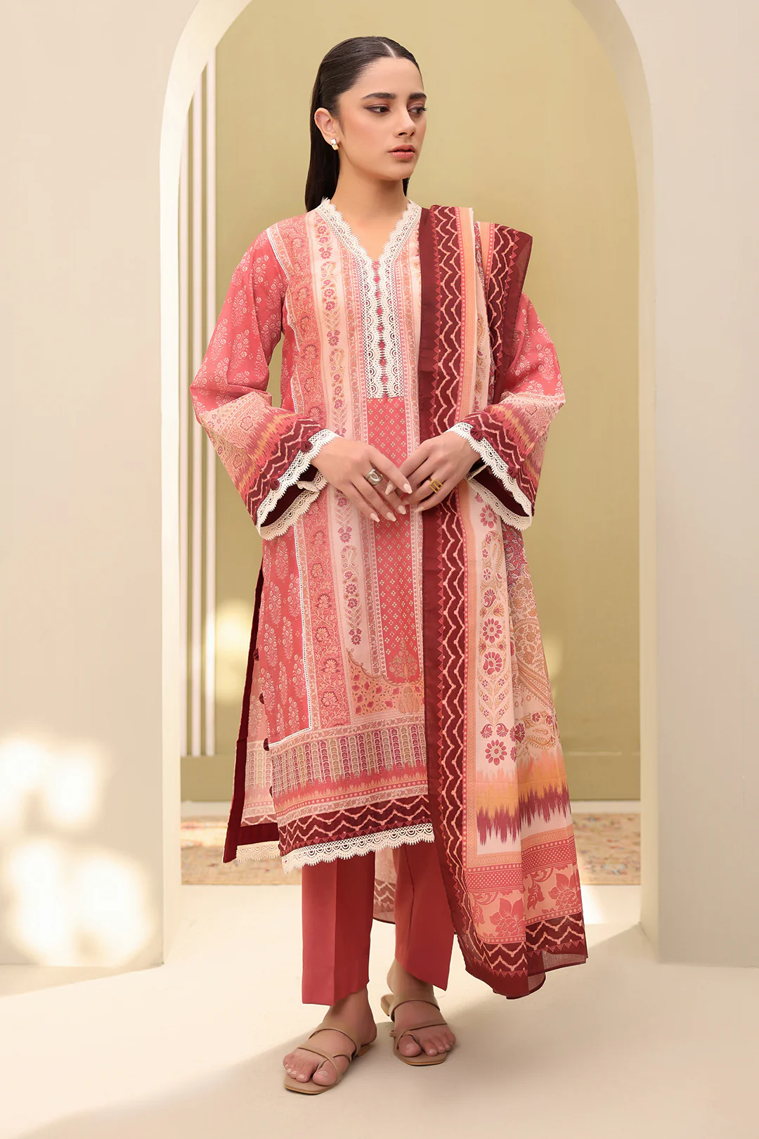 Shirt Shalwar Dupatta - 0320 - Image 4