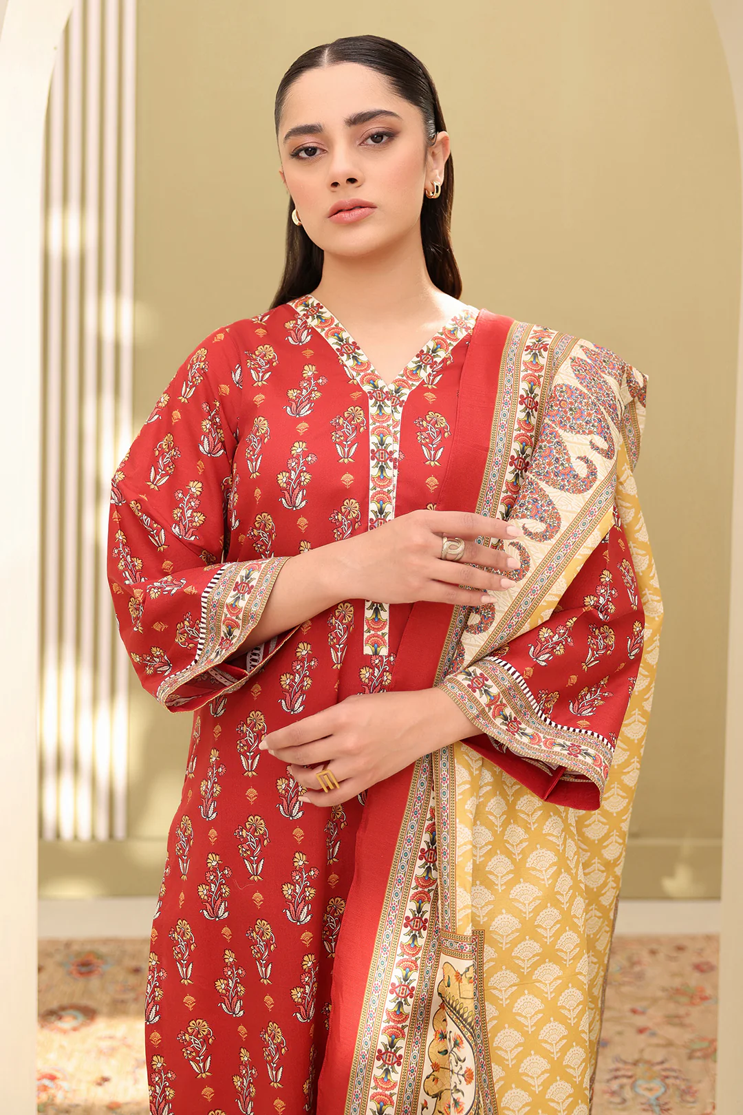 Shirt Shalwar Dupatta - 0332 - Image 3