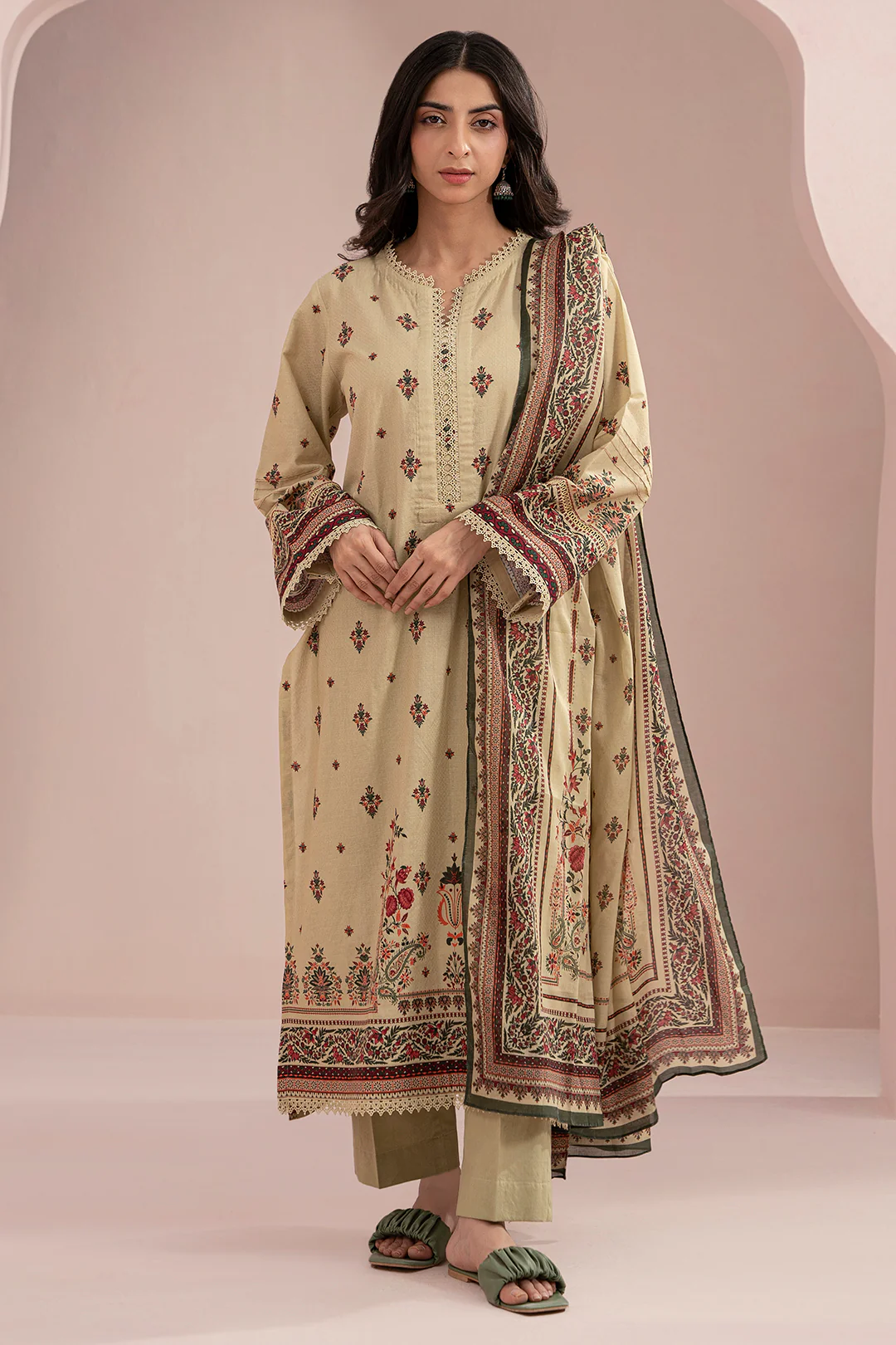 Shirt Shalwar Dupatta - 0333