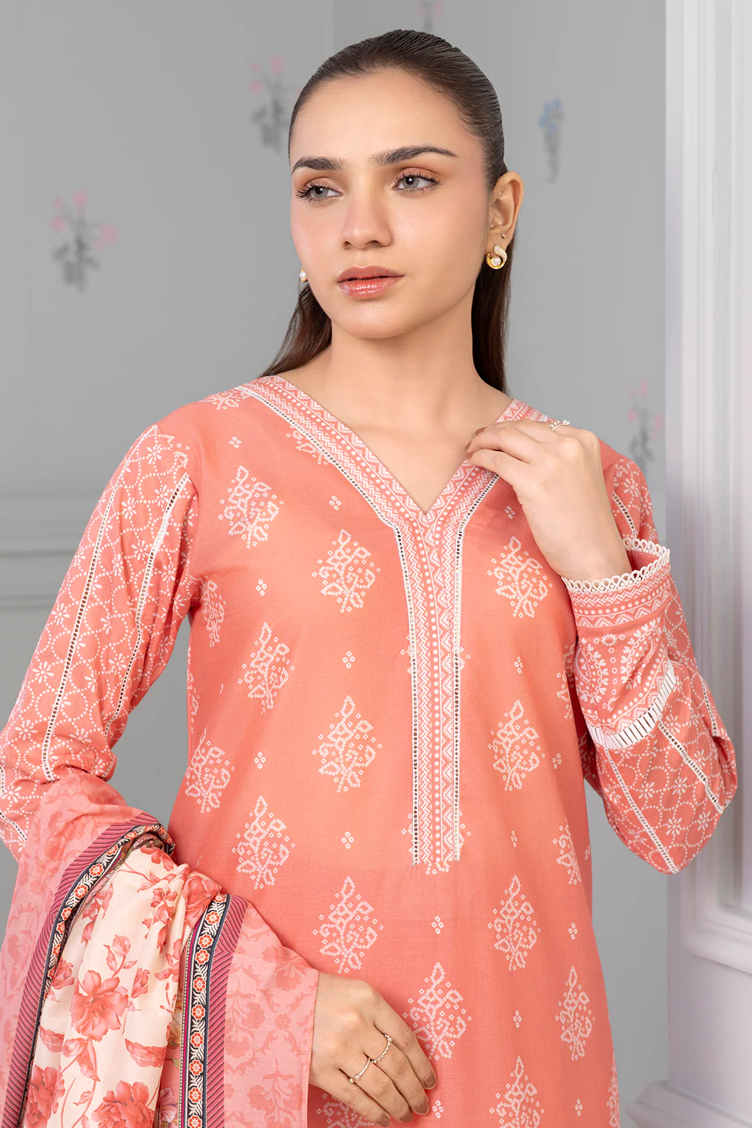 Shirt Shalwar Dupatta - 0334 - Image 2