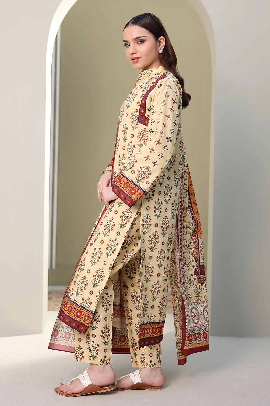 Shirt Shalwar Dupatta - 0338 - Image 6