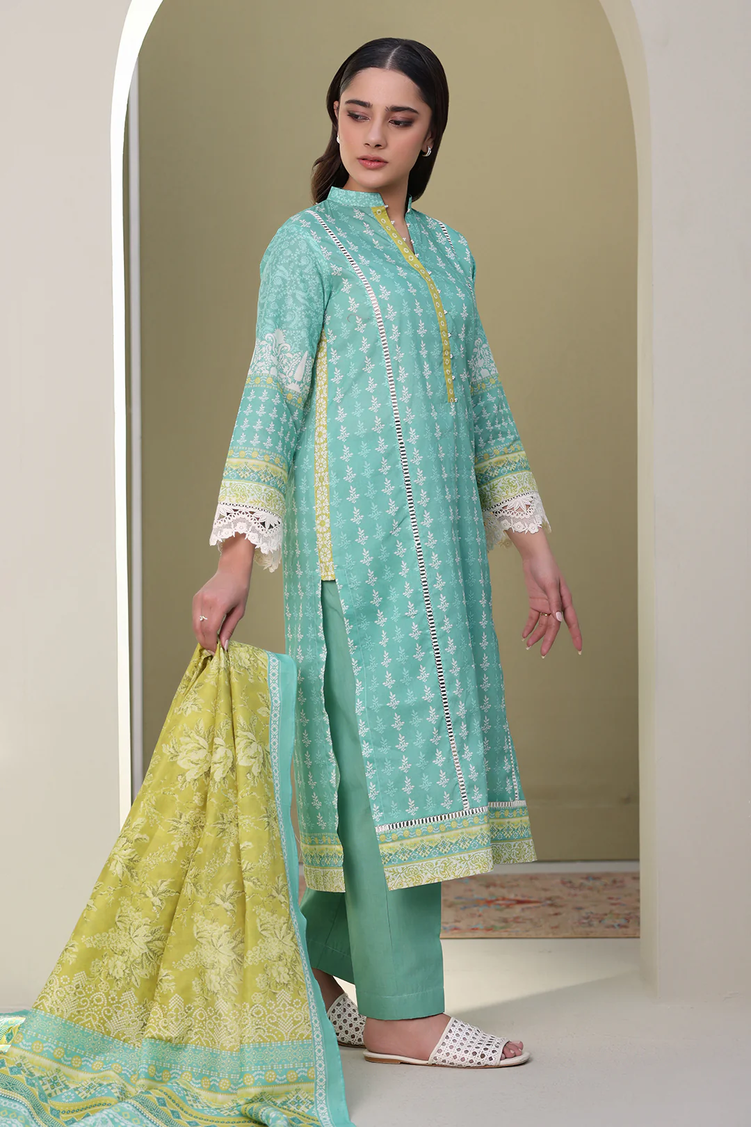Shirt Shalwar Dupatta - 0383 - Image 5