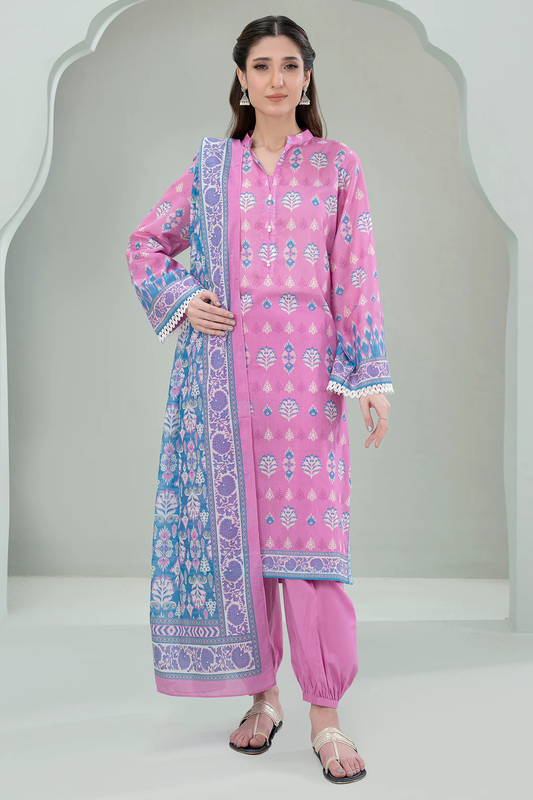 Shirt Shalwar Dupatta - 0385 - Image 4
