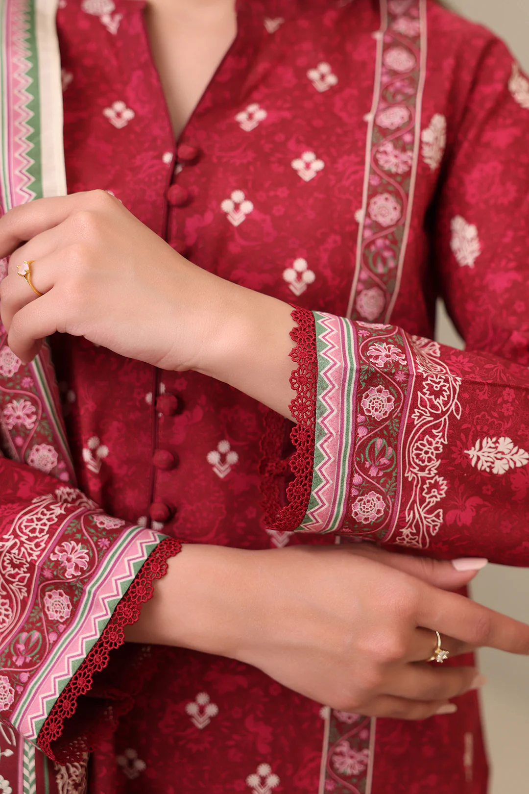 Shirt Shalwar Dupatta - 0386 - Image 3