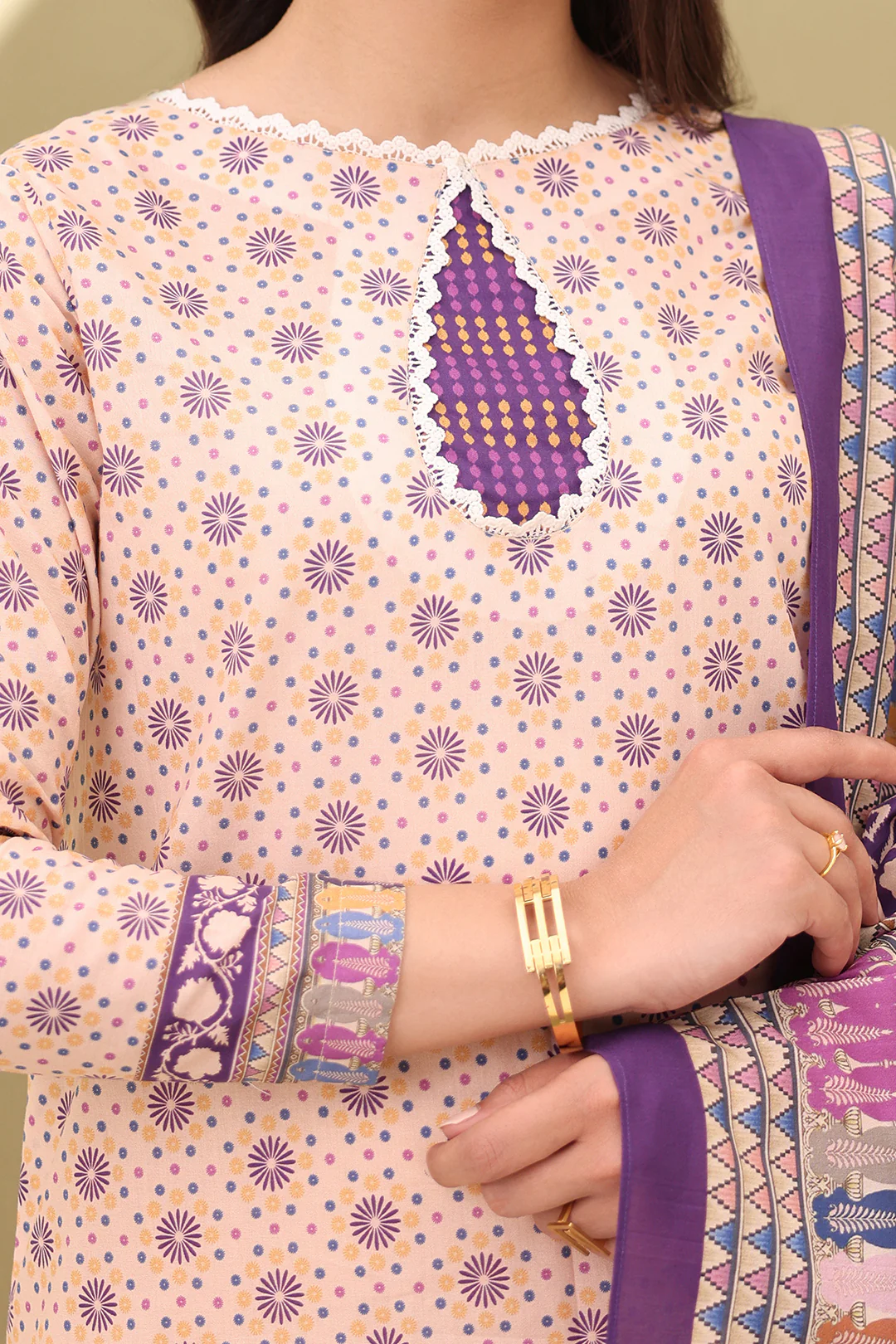 Shirt Shalwar Dupatta - 0387 - Image 4