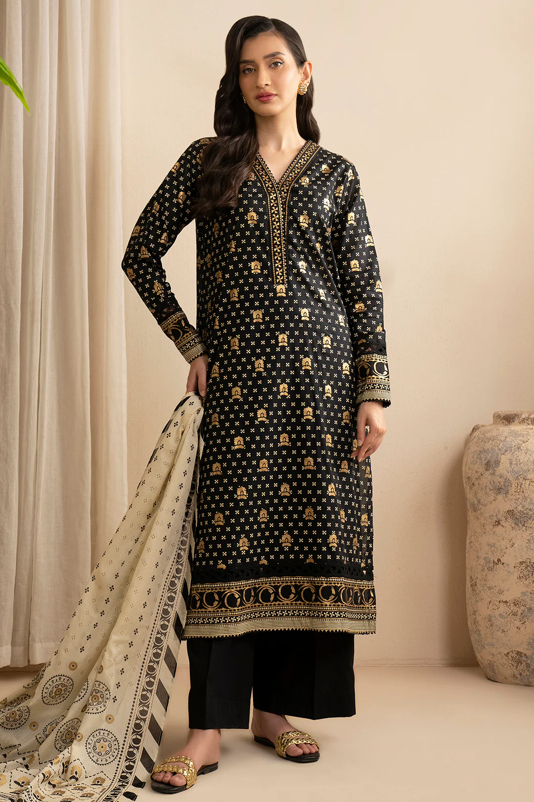 Shirt Shalwar Dupatta - 0395 - Image 4