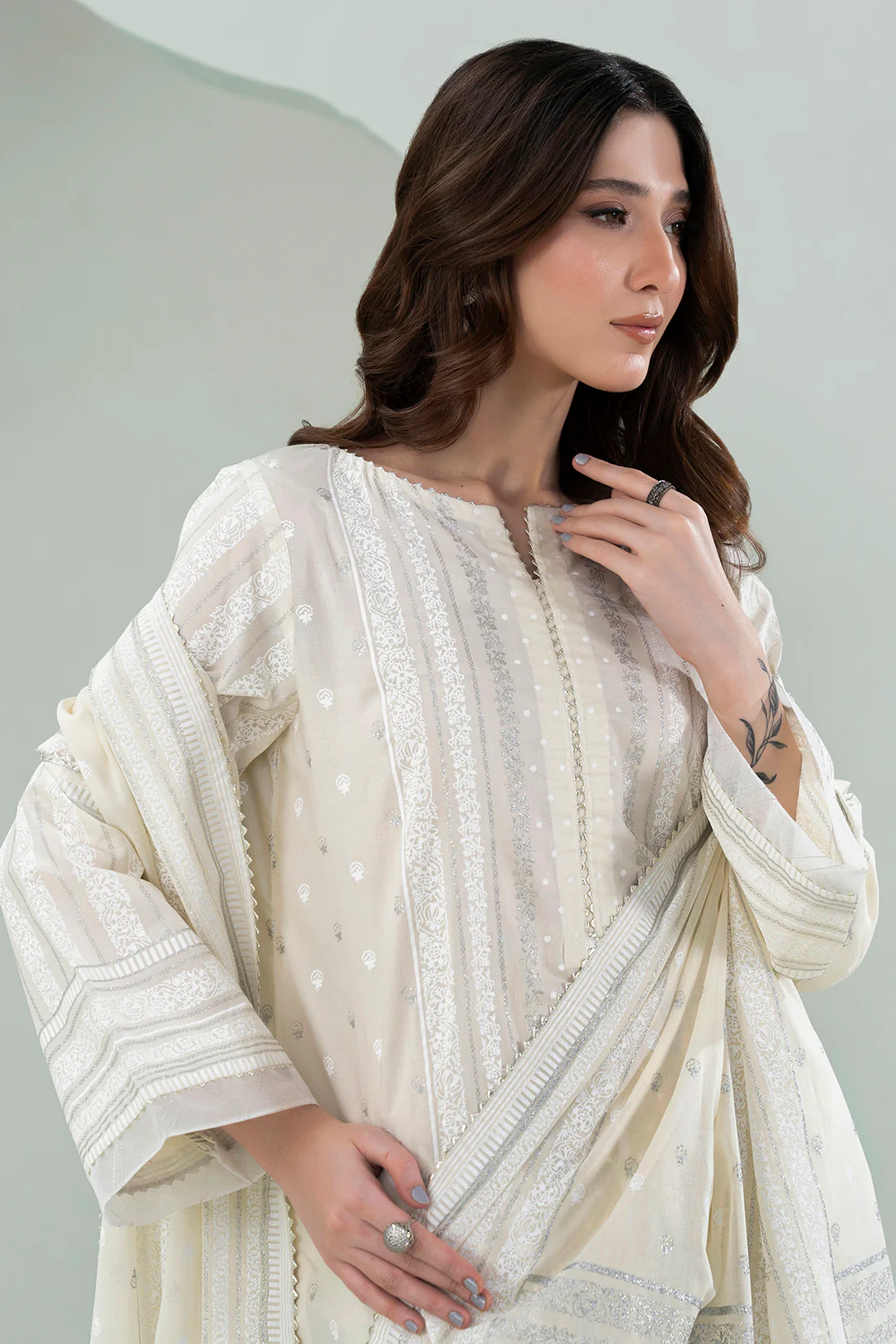 Shirt Shalwar Dupatta - 0396 - Image 3